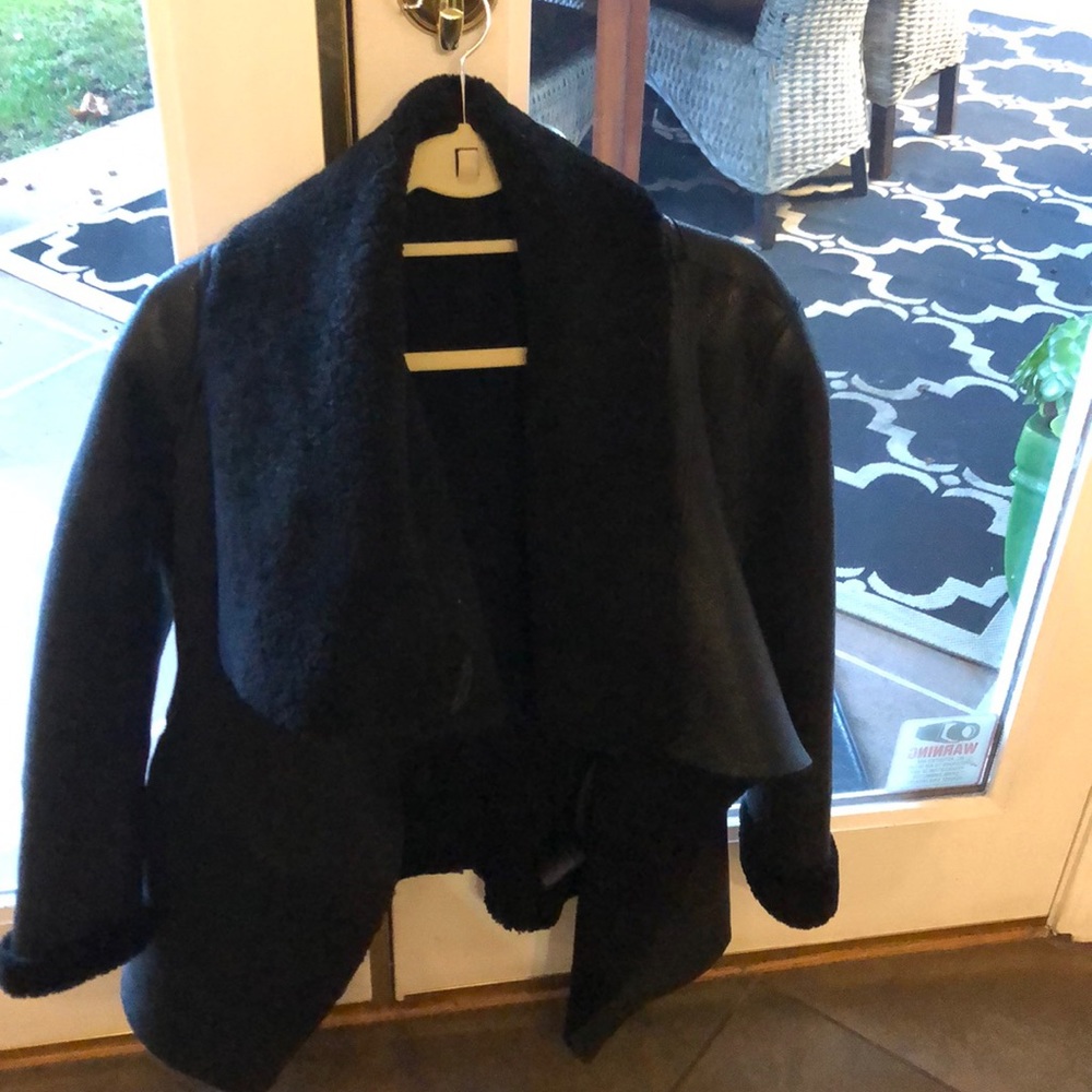 Sheepskin coat